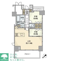 ヴァントヌーベル代々木の物件間取画像